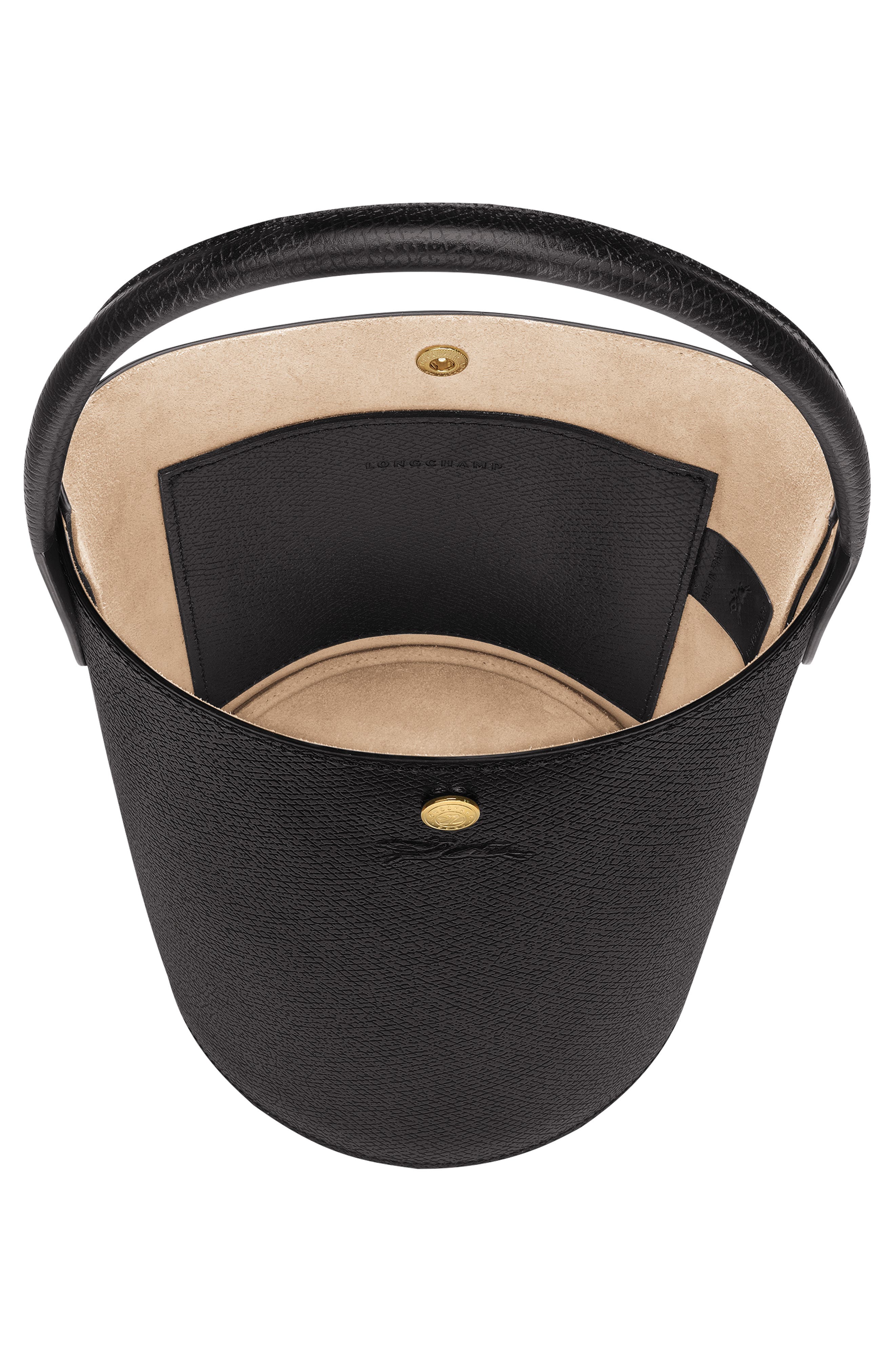 Longchamp Épure Leather Bucket Bag, Alternate, color, 