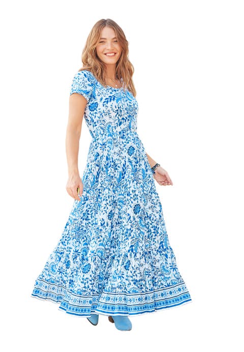 Cotton Maxi Dress (Plus)