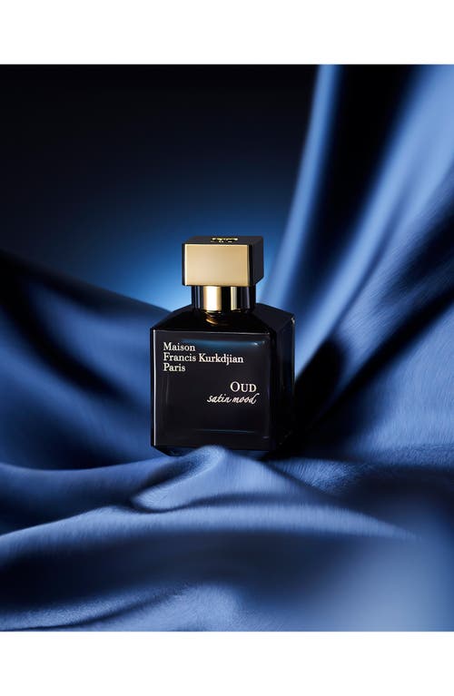 Maison Francis Kurkdjian Satin Mood Scented Candle In Black