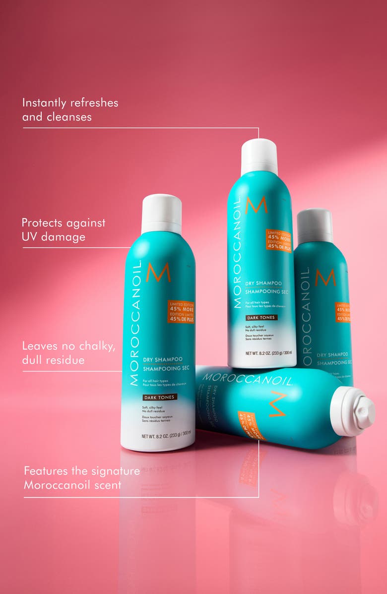 MOROCCANOIL<sup>®</sup> Jumbo Dry Shampoo, Alternate, color, Dark