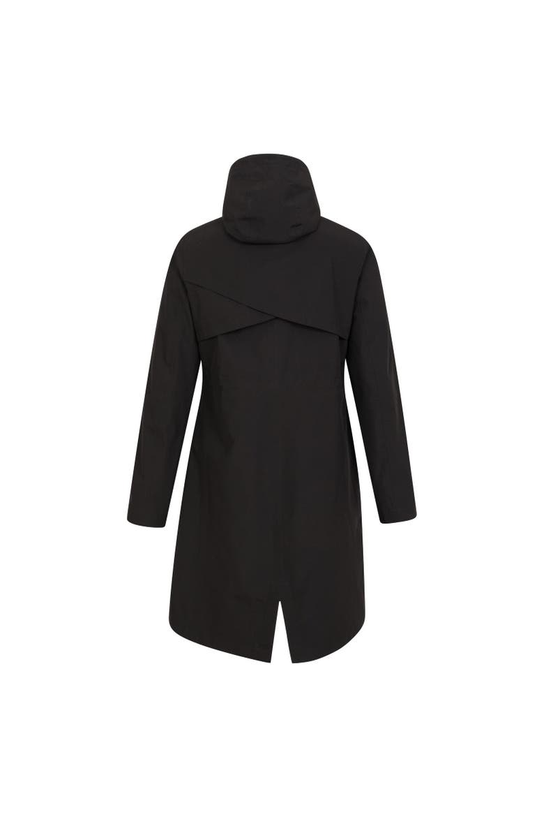 Hilltop Extra Long Waterproof Jacket, Alternate, color, Black