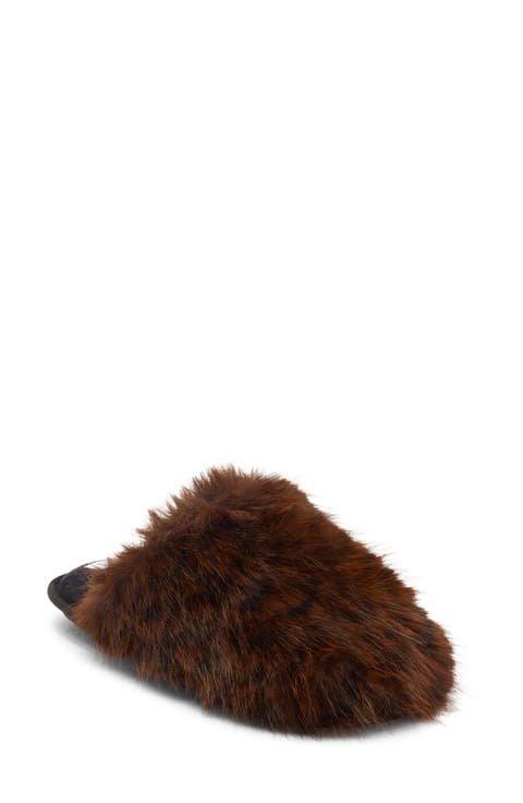 Flurry Faux Fur Scuff Slipper