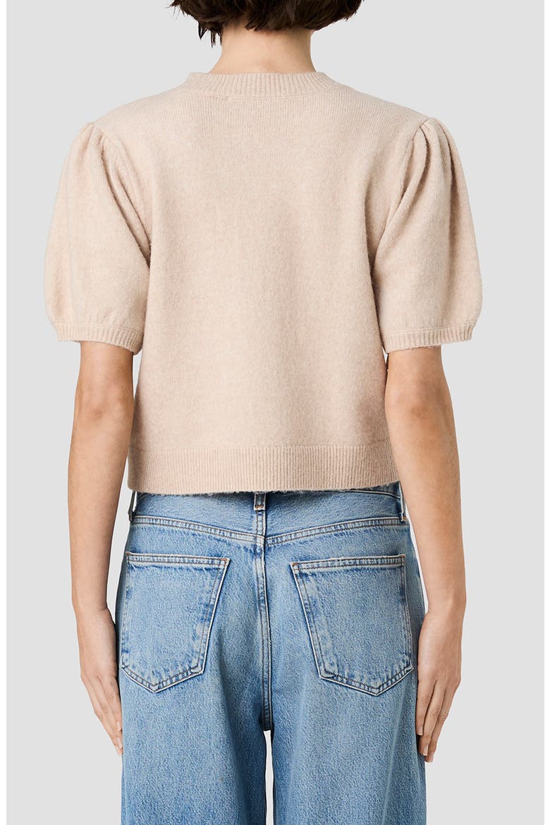 Yulia Puff Sleeve Sweater, Alternate, color, OATMEAL MELANGE