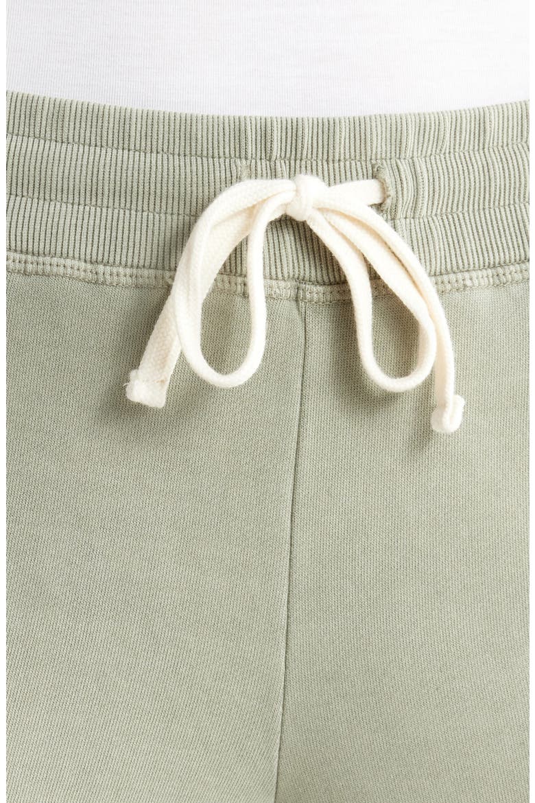 Cloud Nine Wide Leg Cotton Blend Fleece Pants, Alternate, color, SHADOW