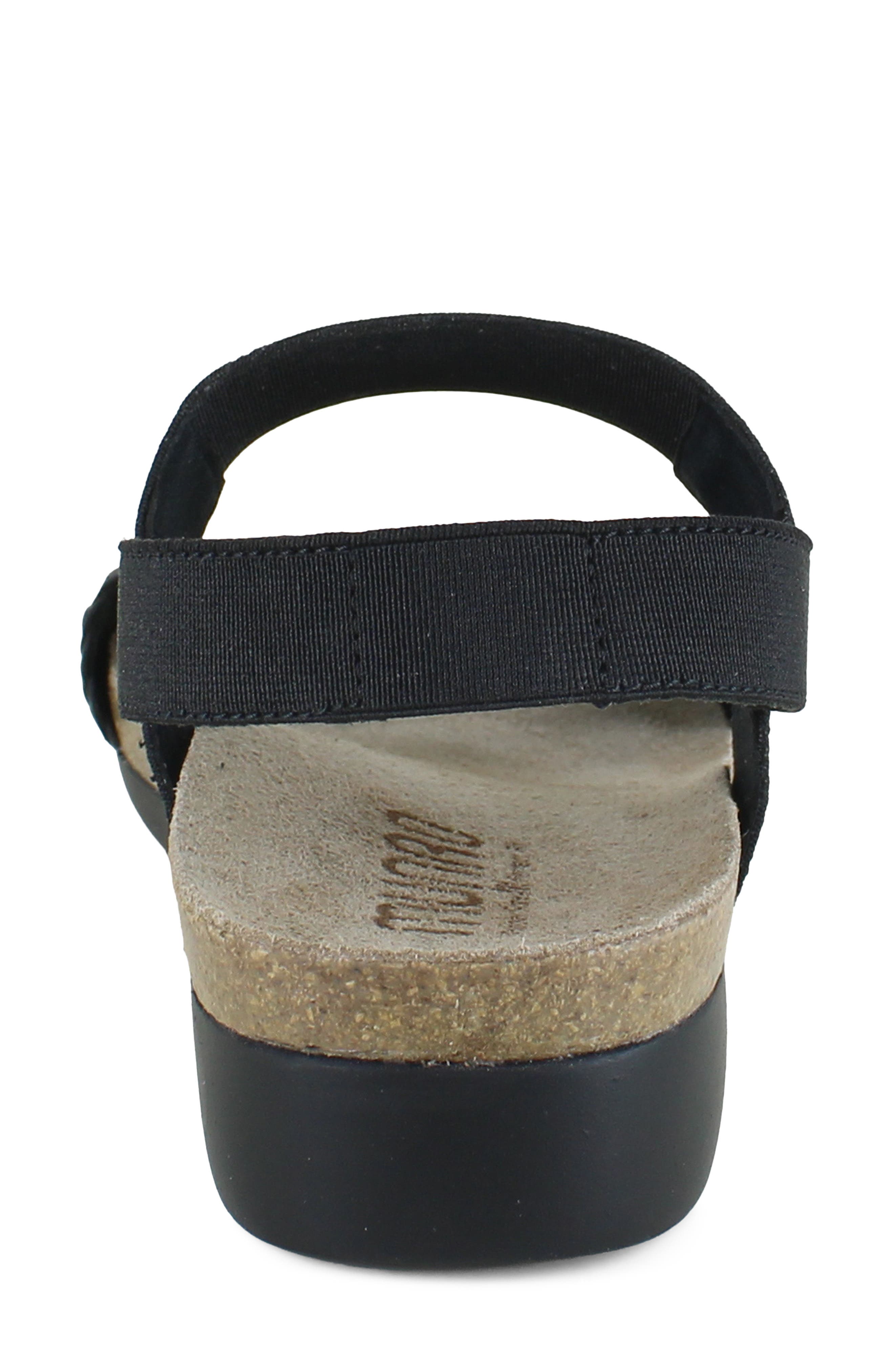 Munro Pisces Sandal, Alternate, color, Black Woven Leather