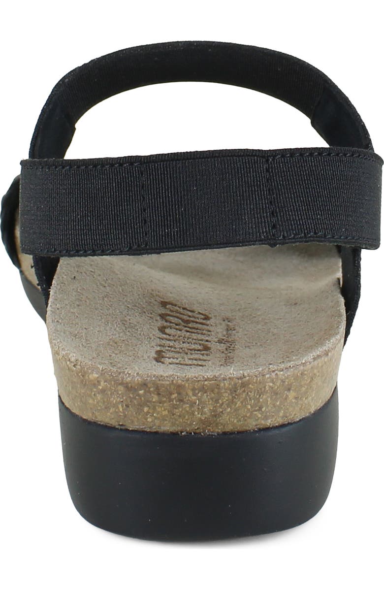 Munro Pisces Sandal, Alternate, color, Black Woven Leather