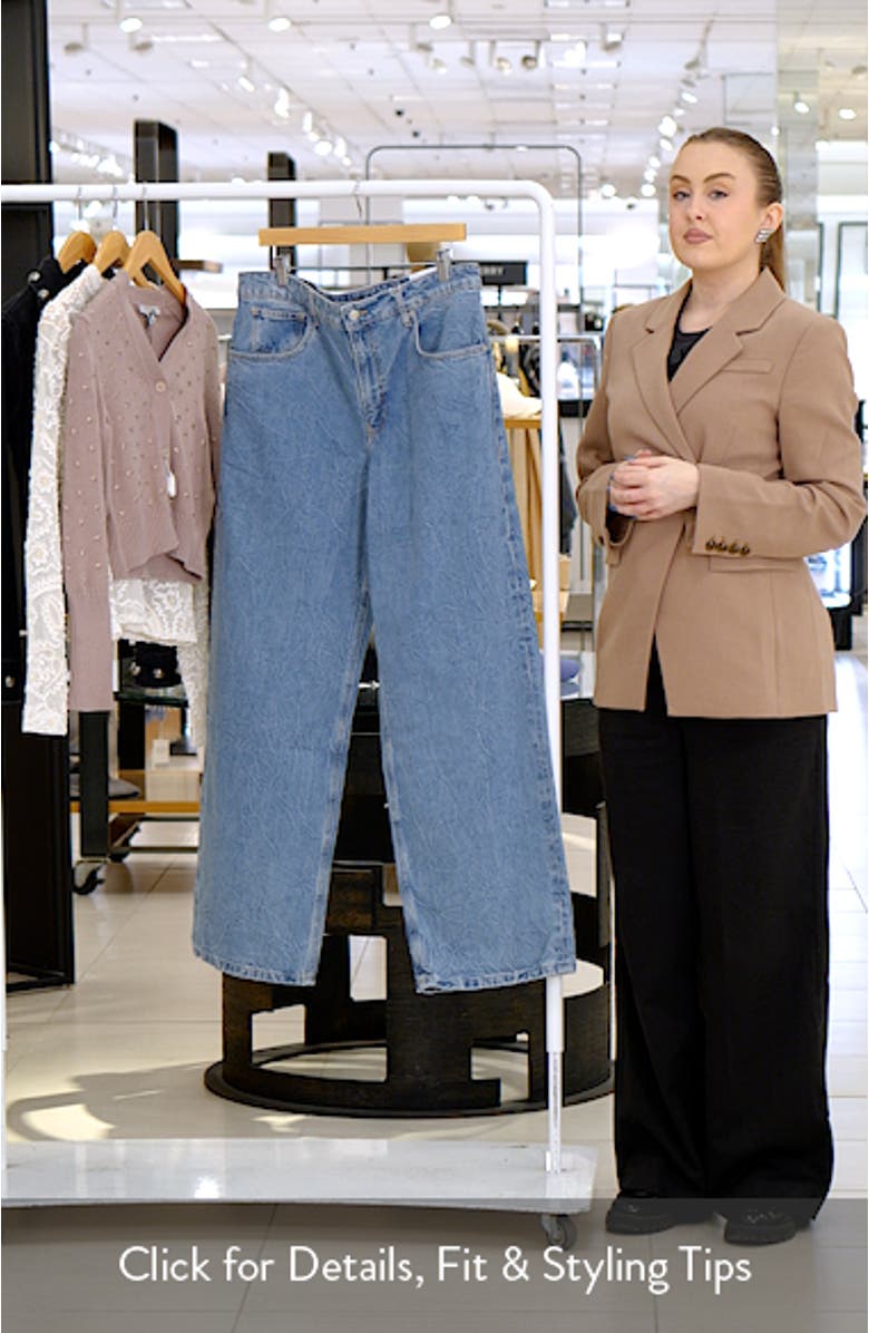 Selection Mid Rise Straight Leg Jeans, sales video thumbnail