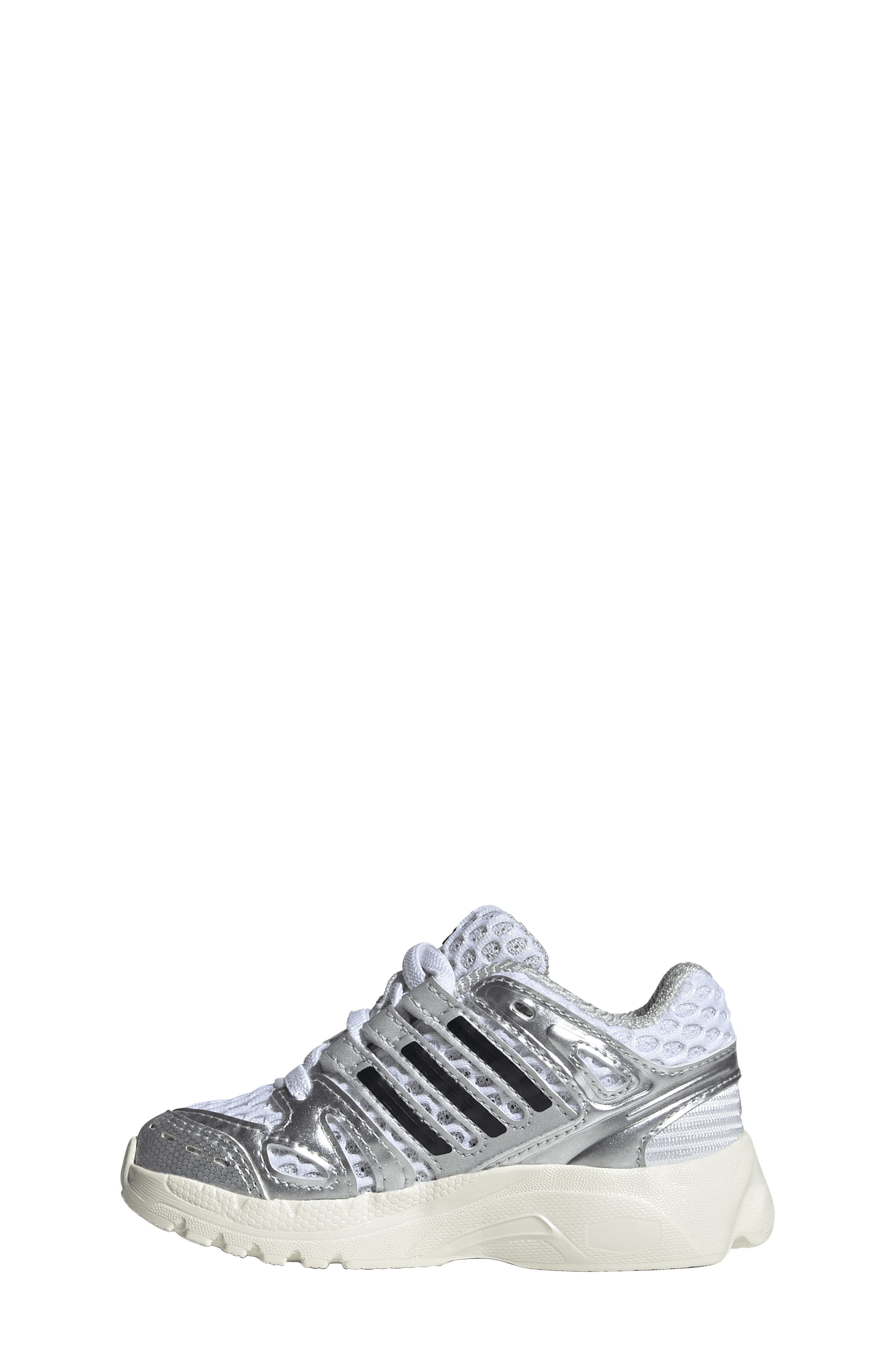 adidas Kids' Adistar Control 5 Sneaker, Alternate, color, White/ Silver/ Grey One