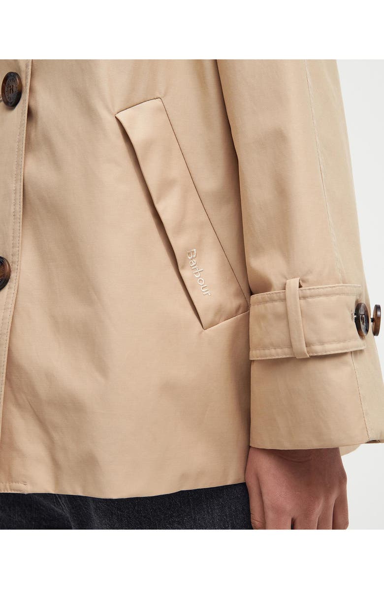 Barbour Annie Water Resistant Trench Jacket, Alternate, color, 