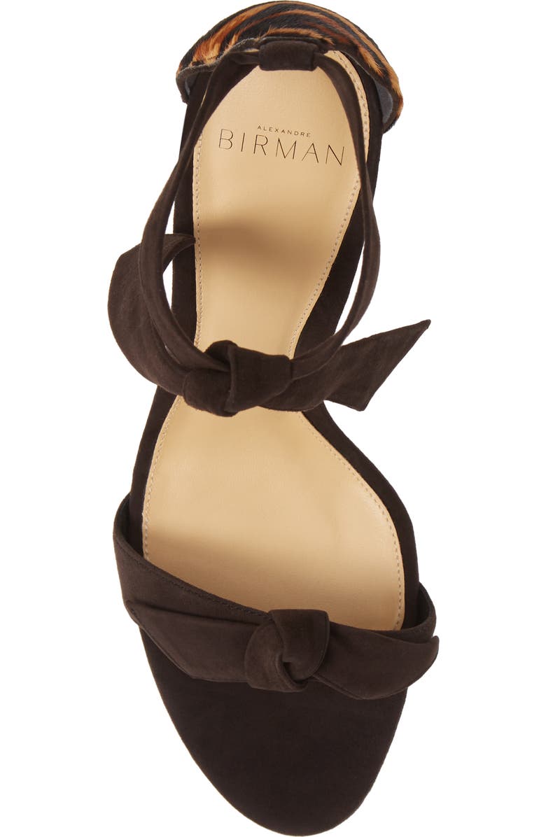 Alexandre Birman Clarita Genuine Calf Hair Ankle Strap Sandal, Alternate, color,