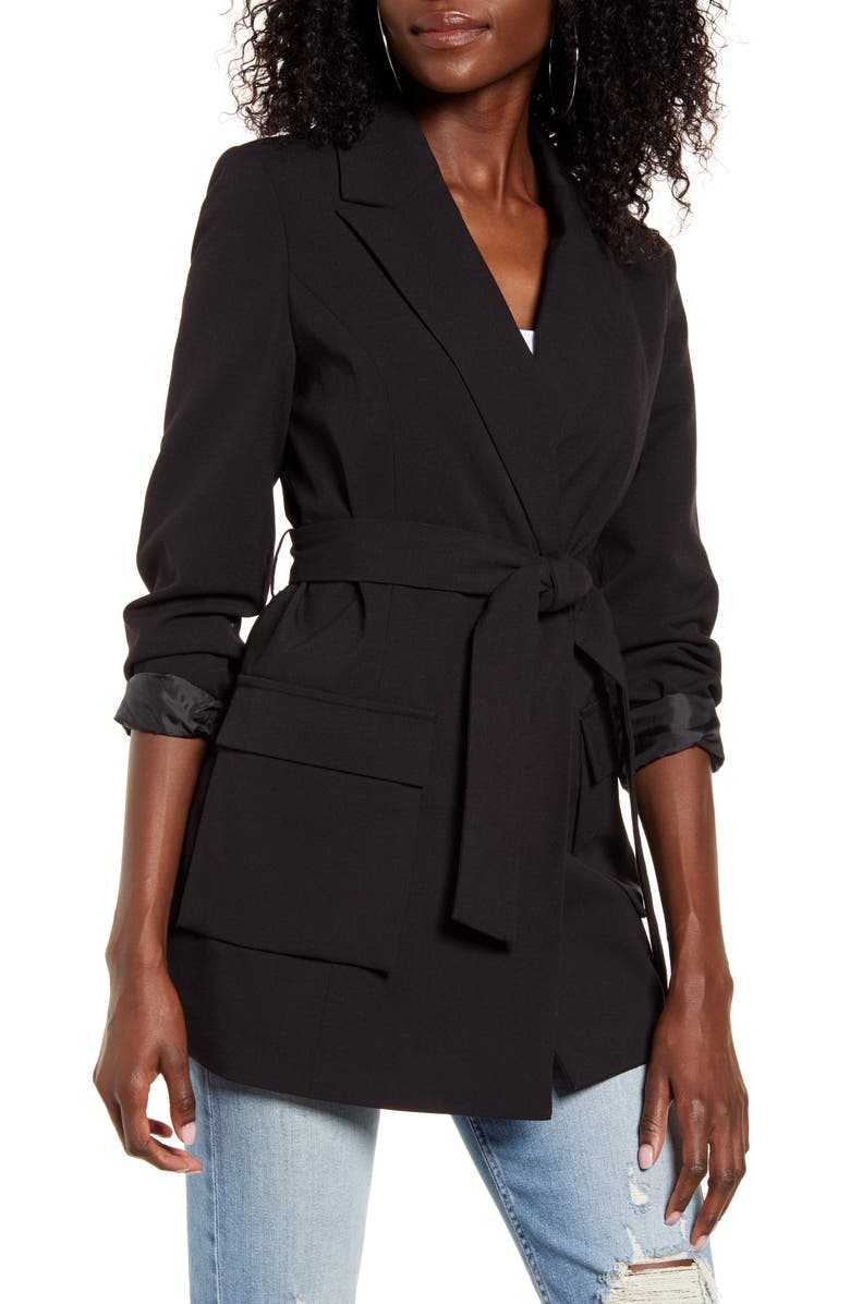 VERO MODA Sally Belted Blazer, Alternate, color,