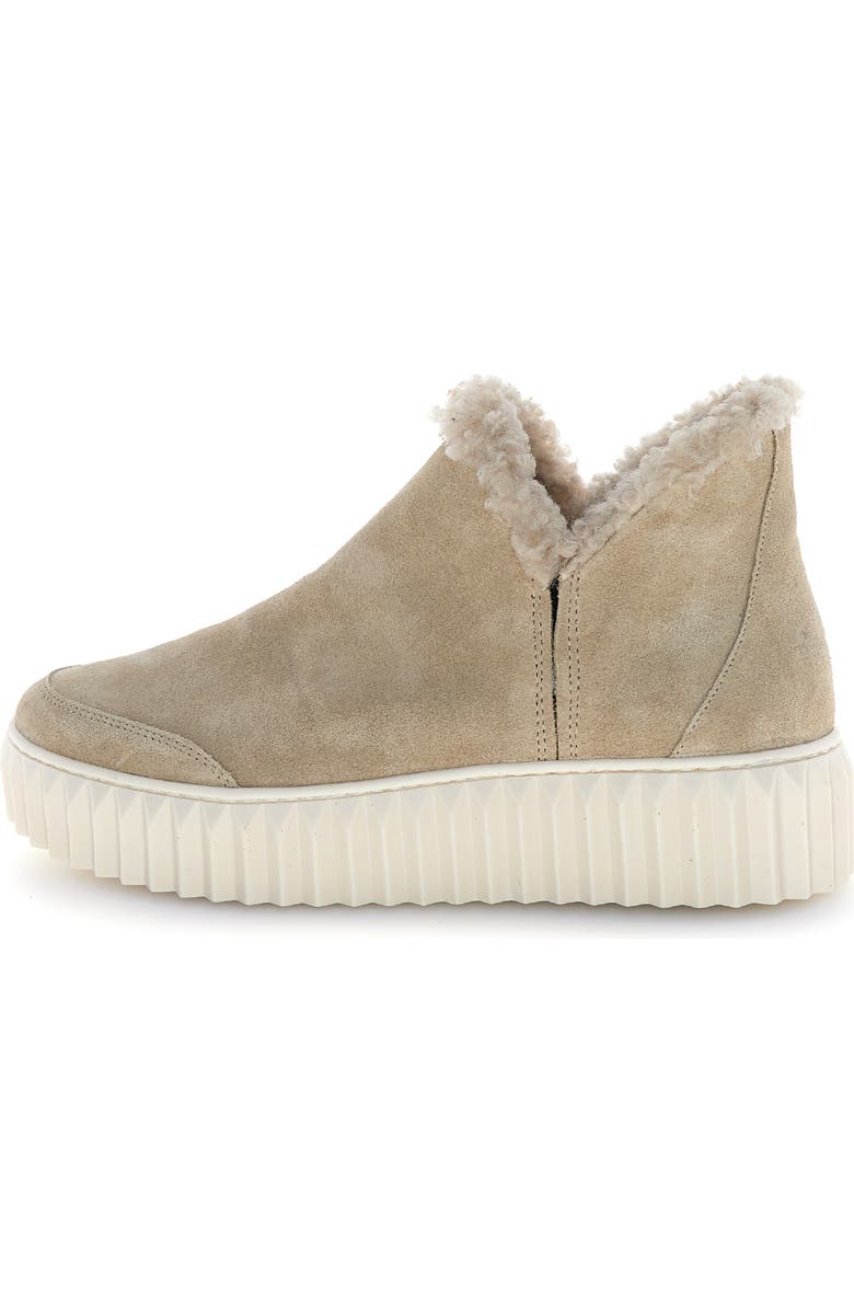 Voile Blanche Luna Genuine Shearling Lined Bootie, Alternate, color, Light Beige