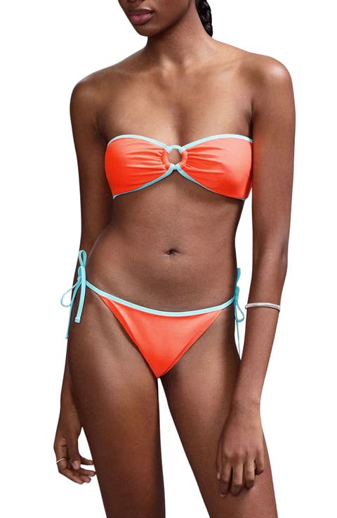 O-Ring Bandeau Two-Piece Swimsuit