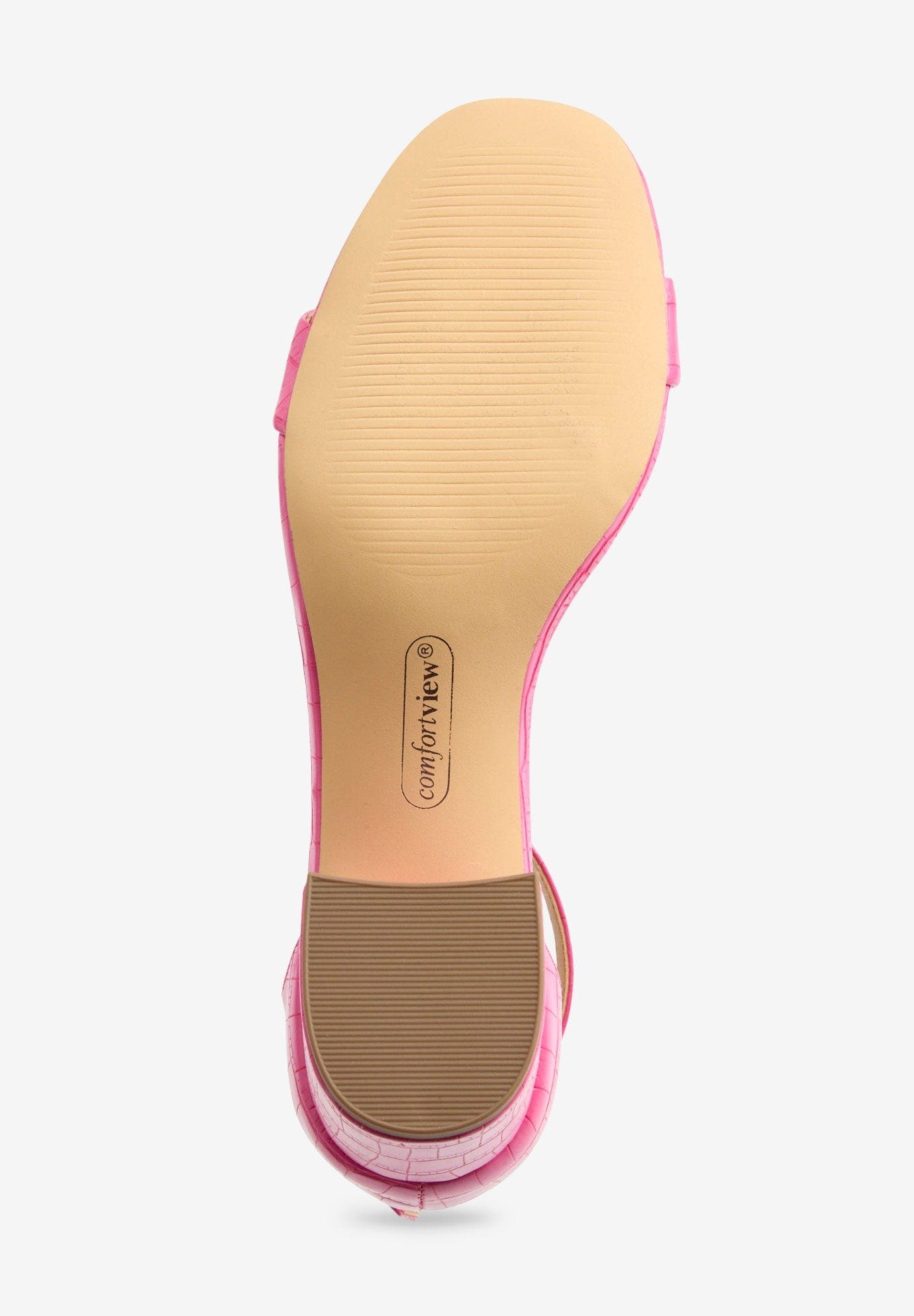 The Orly Sandal, Alternate, color, PINK CROCO