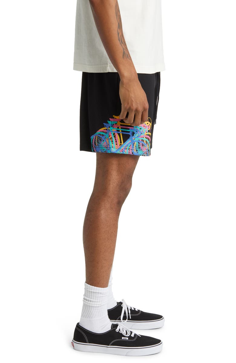 CONEY ISLAND PICNIC Tour de Coney Mesh Shorts, Alternate, color,