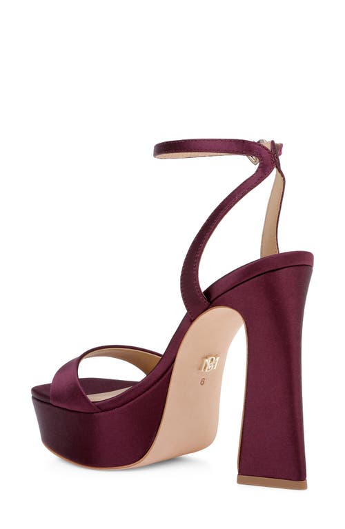 Badgley Mischka Caia Ankle Strap Platform Sandal In Multi