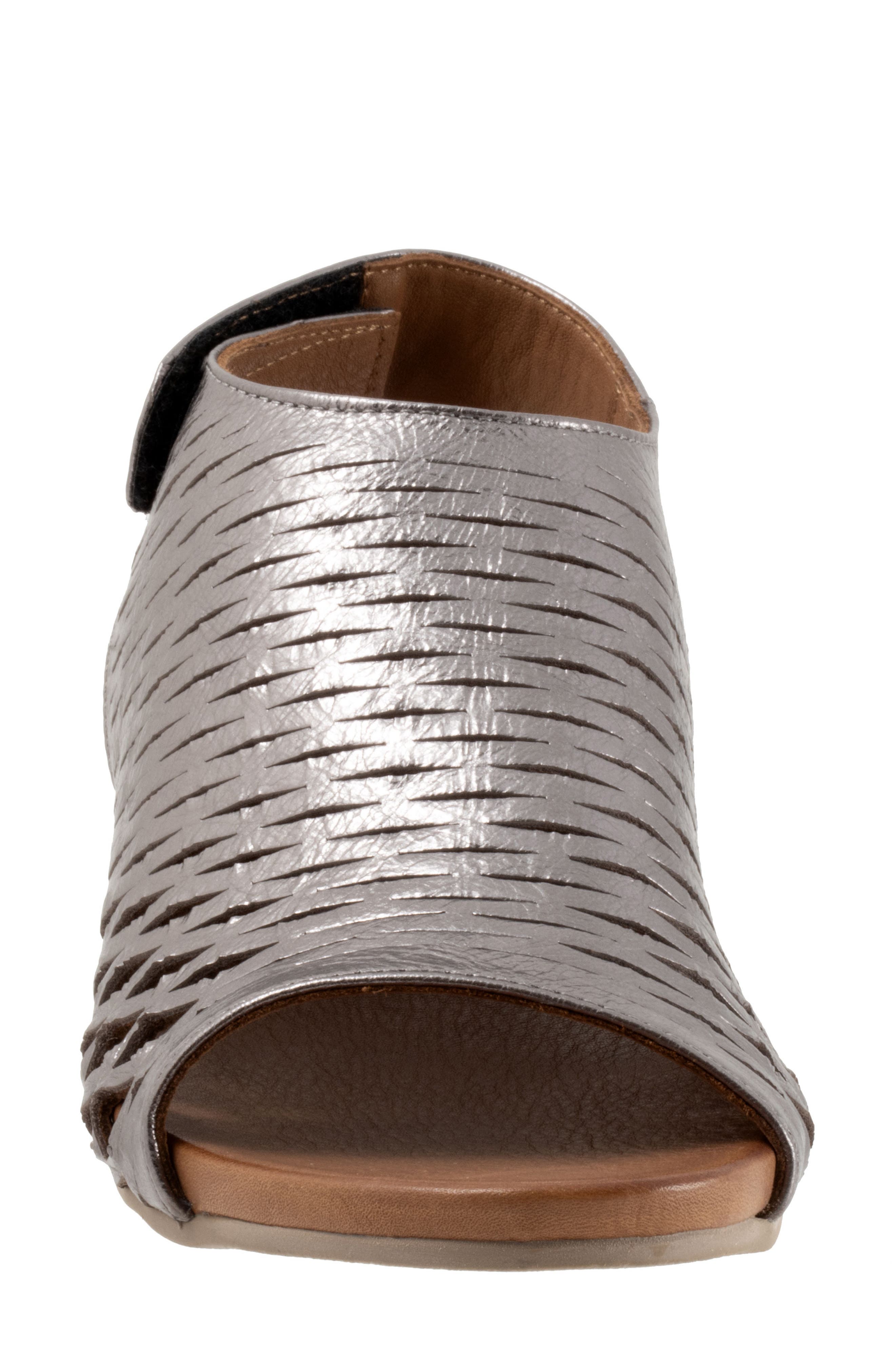 Bueno Lacey Slingback Sandal, Alternate, color, Pewter Metallic