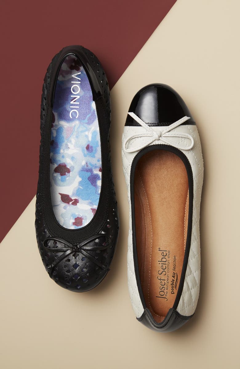 Josef Seibel 'Pippa 25' Cap Toe Flat, Main, color,