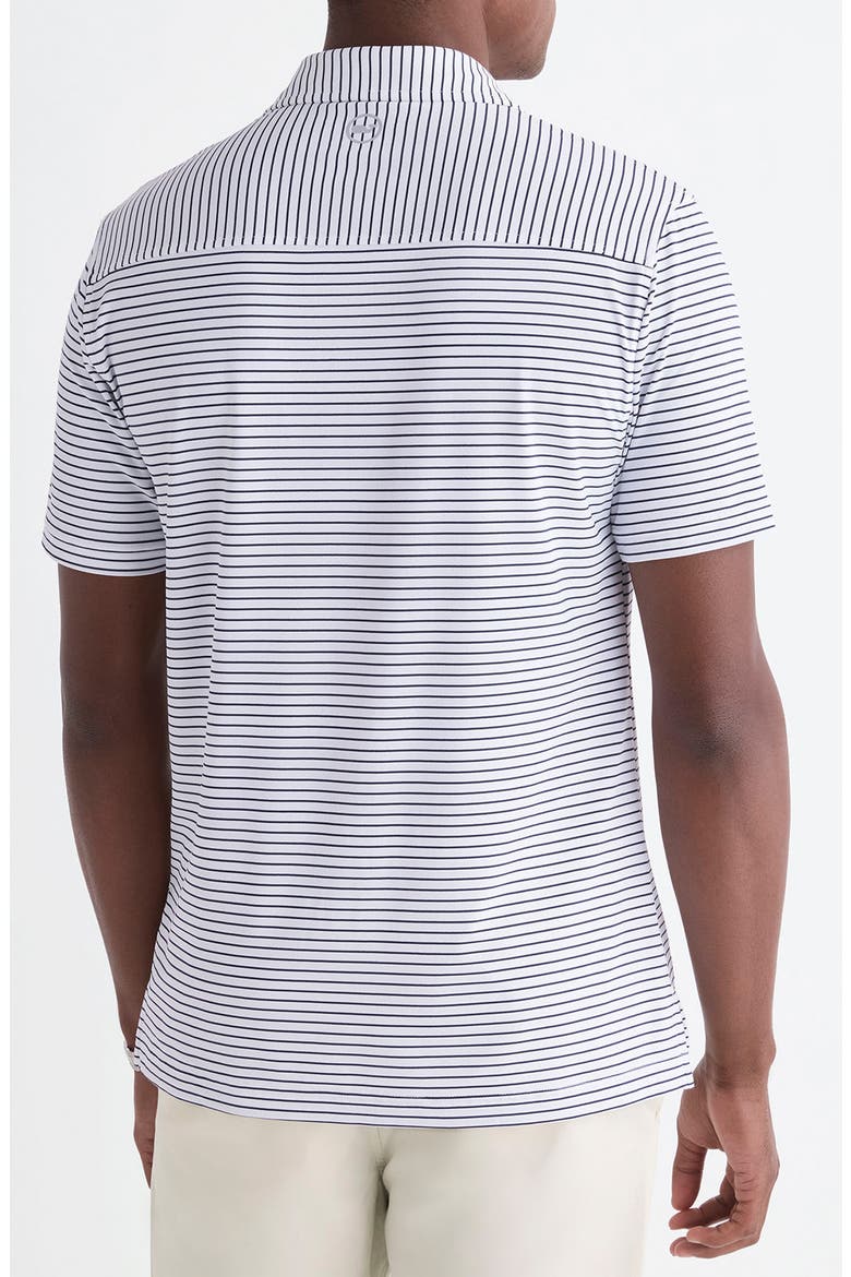 Air Tech Mesh Performance Polo, Alternate, color, WHITE CAP / NAVY