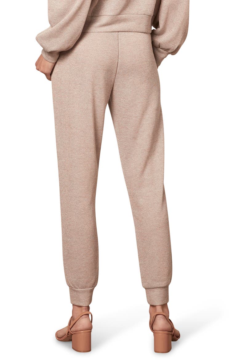 Juno Metallic Joggers, Alternate, color, HEATHER GREY