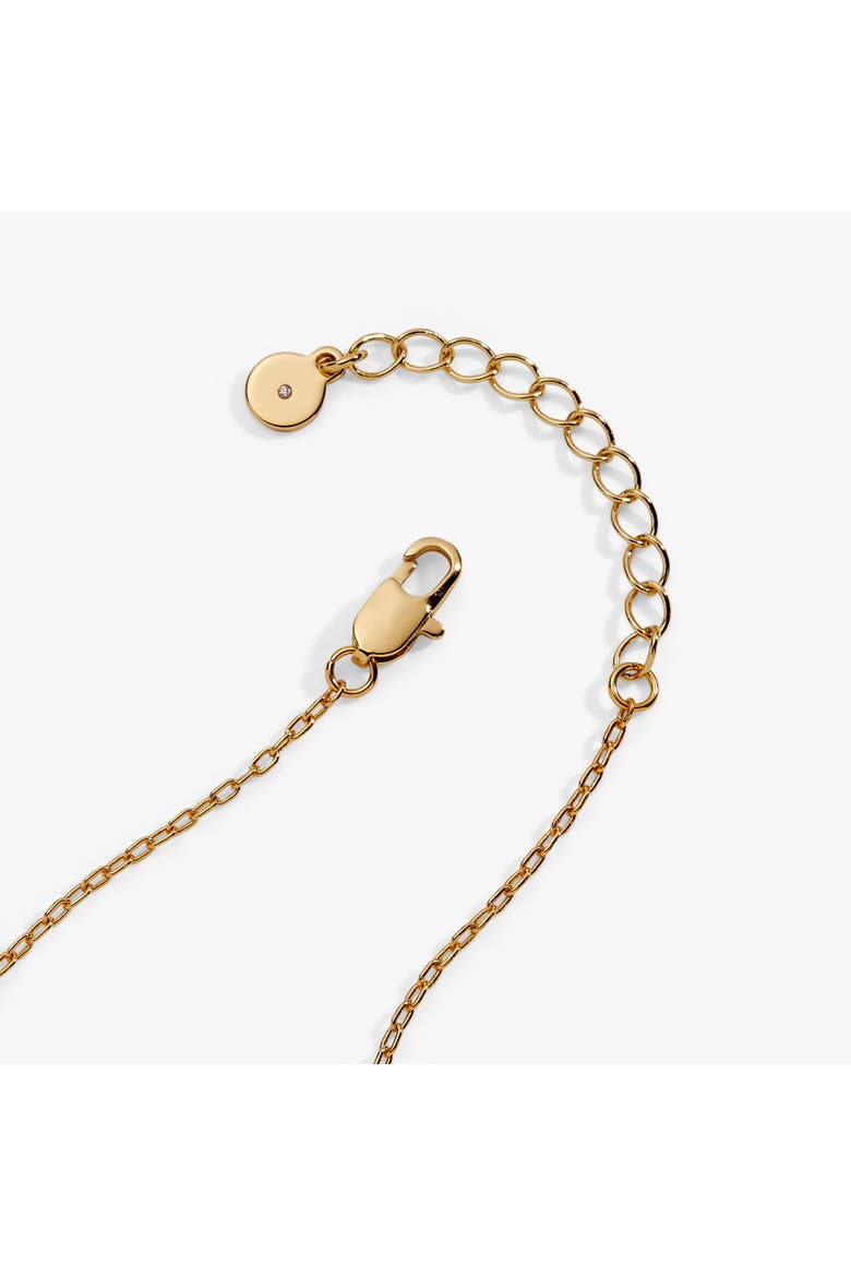 'Bonus Mom' Alphabet Bead Linear Bracelet, Alternate, color, Gold