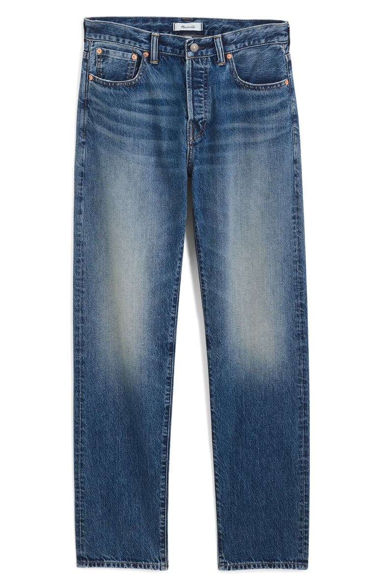 Madewell The 1991 Straight Leg Jeans, Alternate, color, Timmons Wash