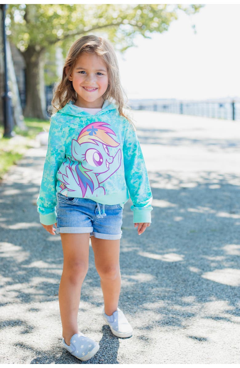 MY LITTLE PONY Rainbow Dash Pullover Hoodie, Alternate, color, Blue