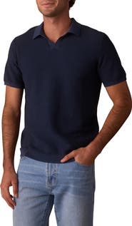 The Normal Brand Robles Bird's Eye Polo