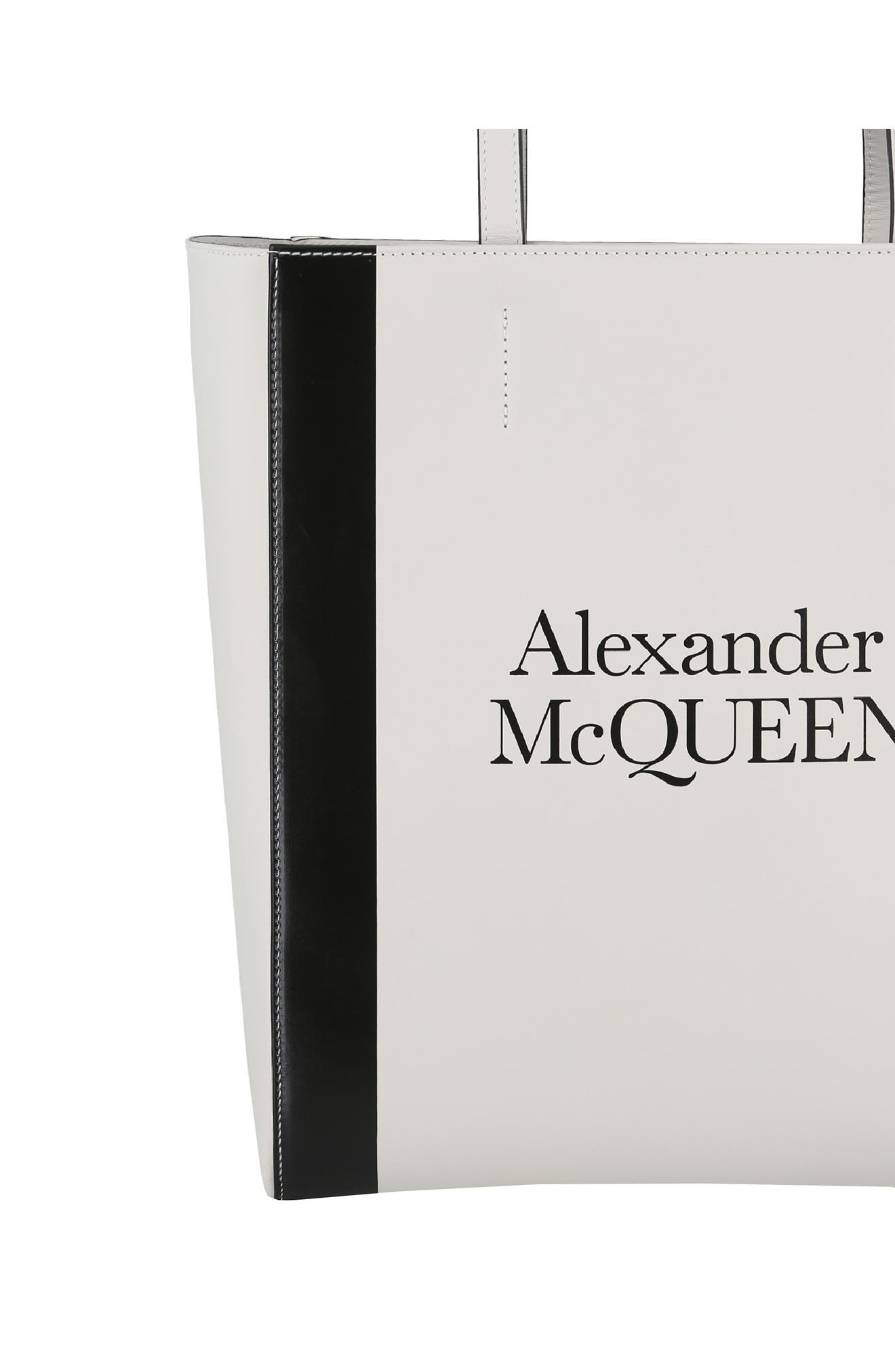 McQueen Signature Shopper Tote, Alternate, color, 