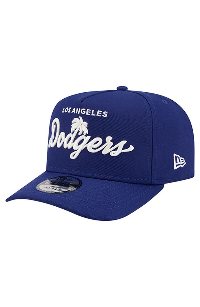 New Era Men's New Era  Royal Los Angeles Dodgers Local Play A-Frame 9FIFTY Snapback Hat, Alternate, color, 