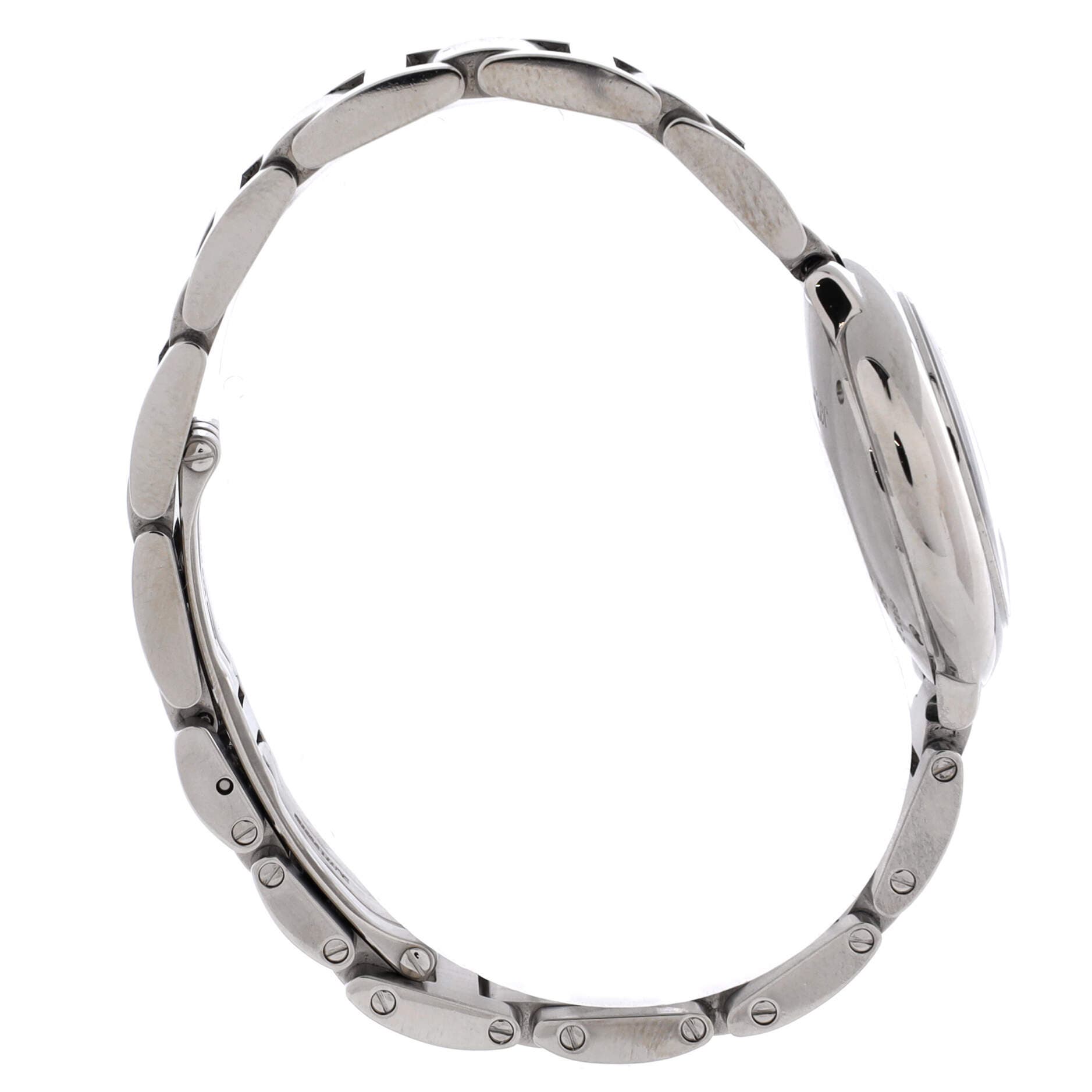 Ballon Bleu de Cartier Quartz Watch Stainless Steel with Diamond Markers 28, Alternate, color, Metallic Silver