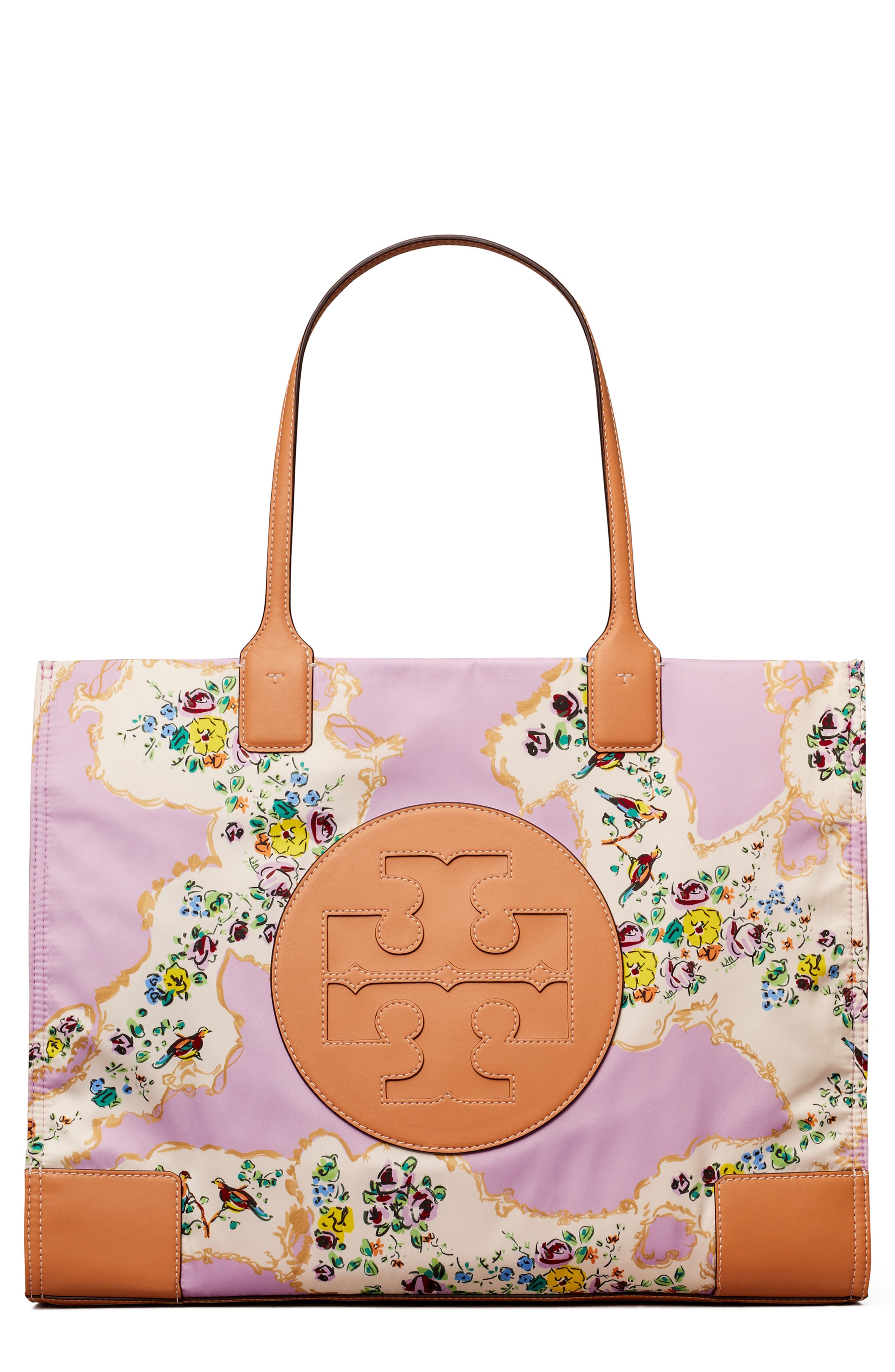 Tory Burch Ella Print Tote, Main, color, 