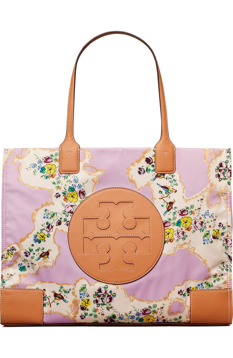 Tory Burch Ella Print Tote, Main, color,