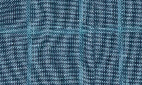 Brooks Brothers Hopsack Wool & Linen Sport Coat In Teal