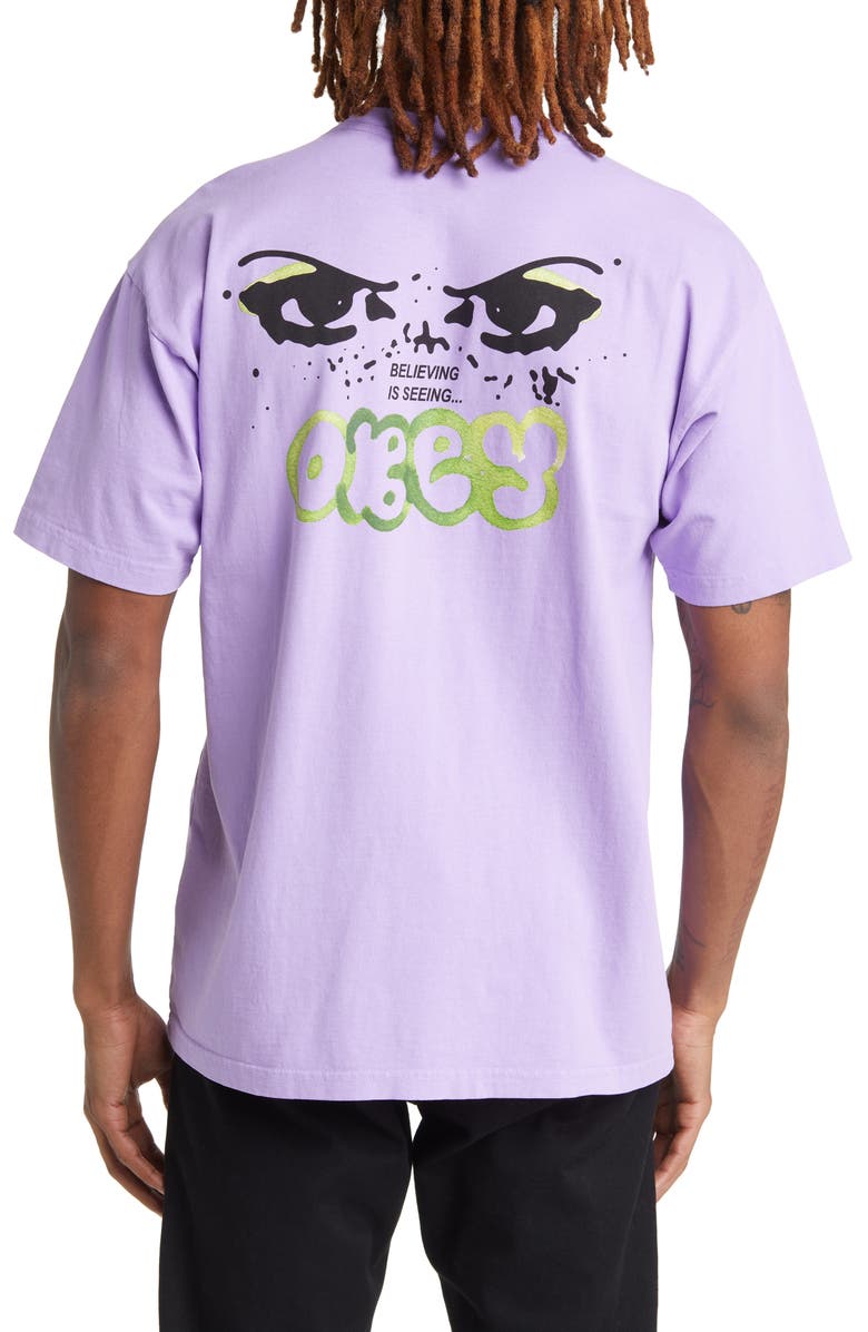 Obey Believing is Seeing Graphic T-Shirt, Alternate, color, 