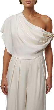JLUXLABEL Gleam and Glow Satin Top