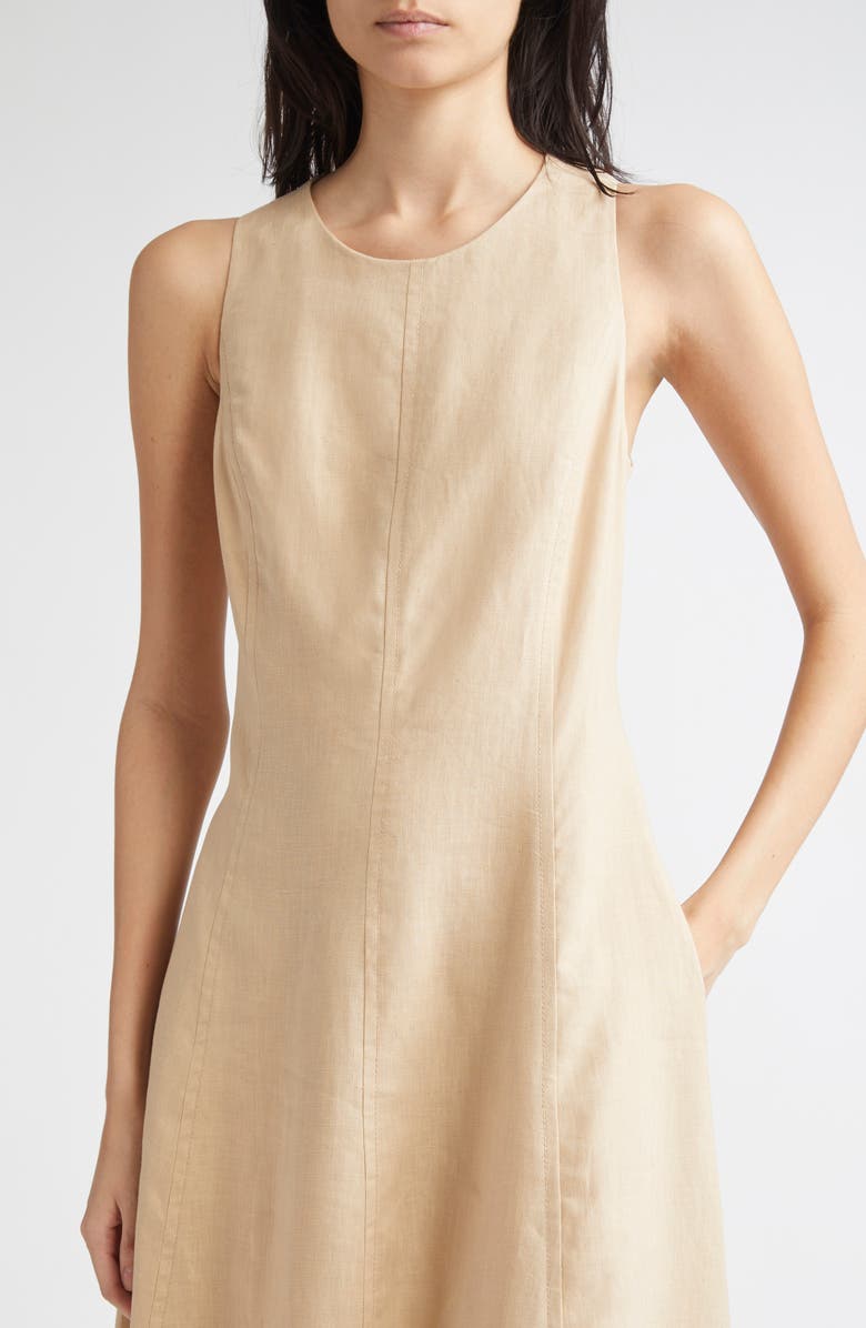 Eleventy Sleeveless Linen Dress, Alternate, color, 