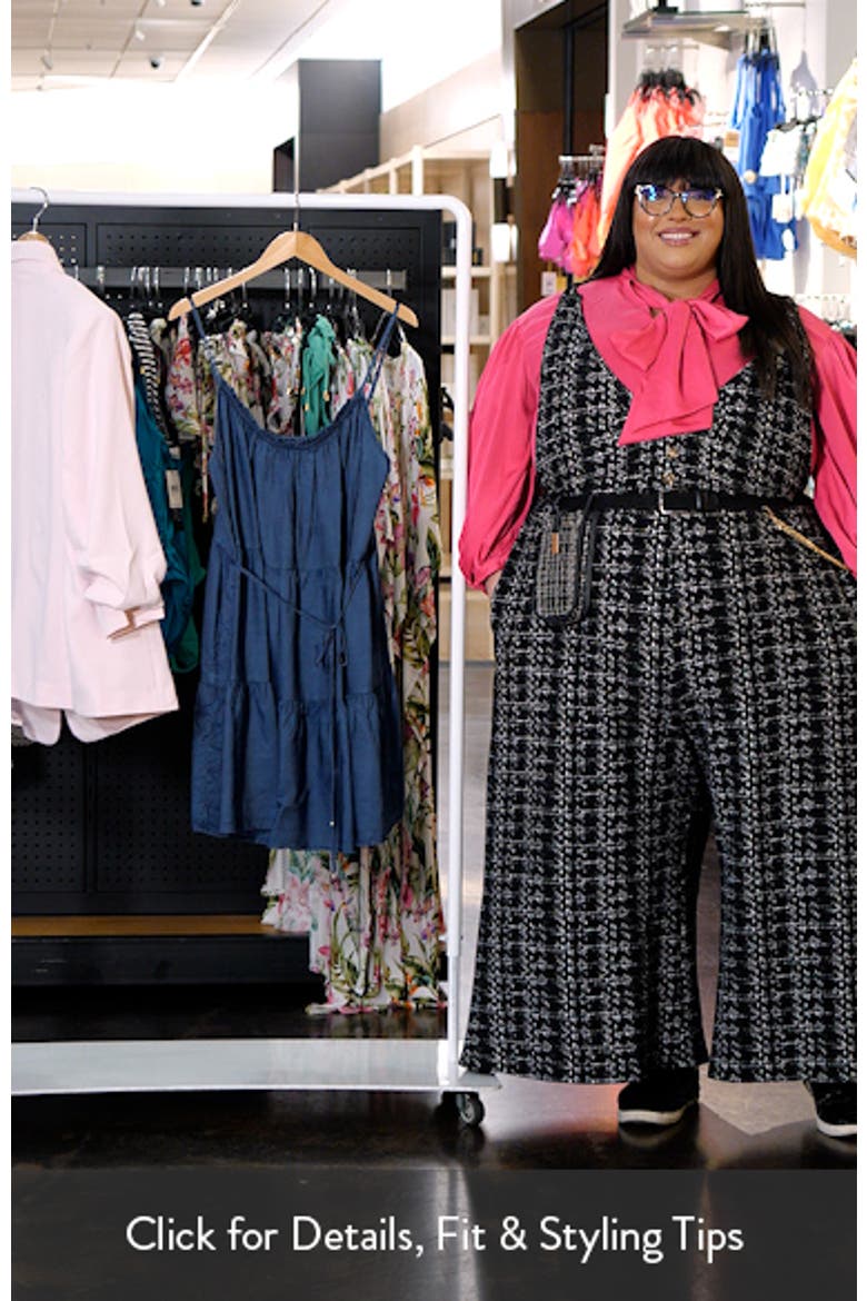 Sweet Tiers Sleeveless Denim Dress video