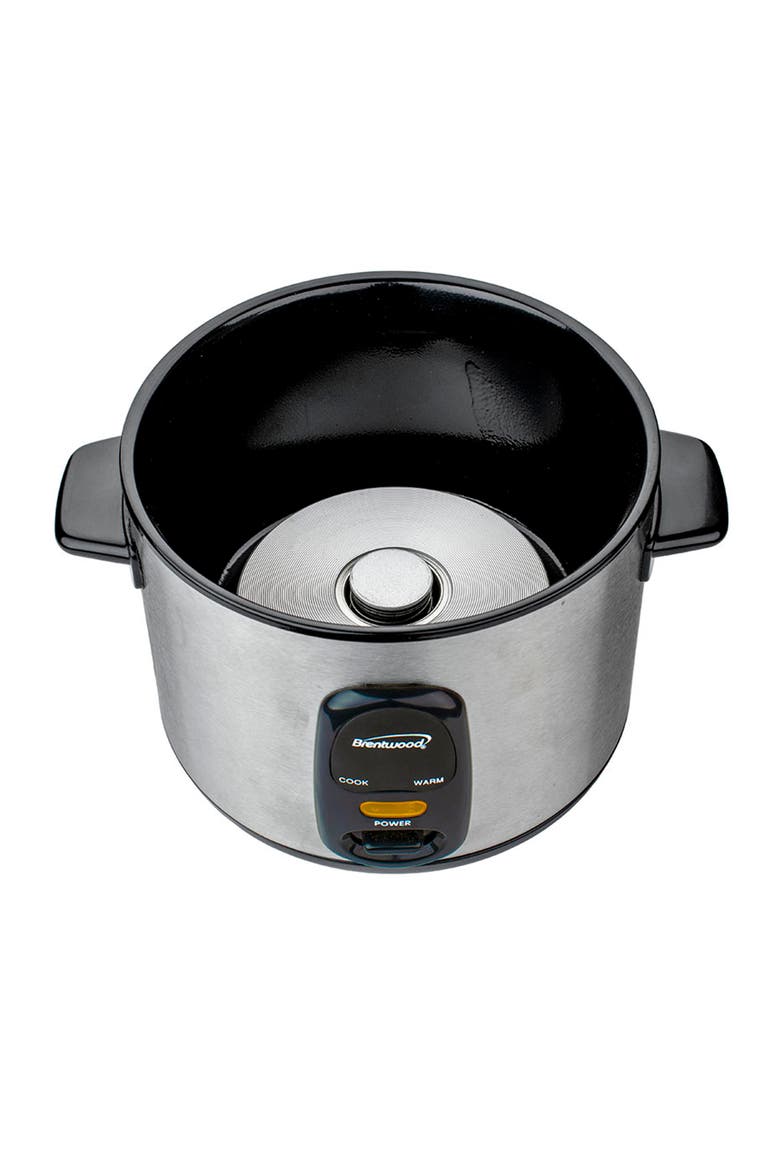 5 Cup Rice Cooker/Non-Stick with Steamer, Alternate, color, Silver