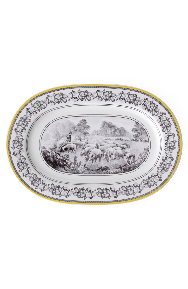 Villeroy & Boch Audun Ferme Oval Platter, Main, color, White