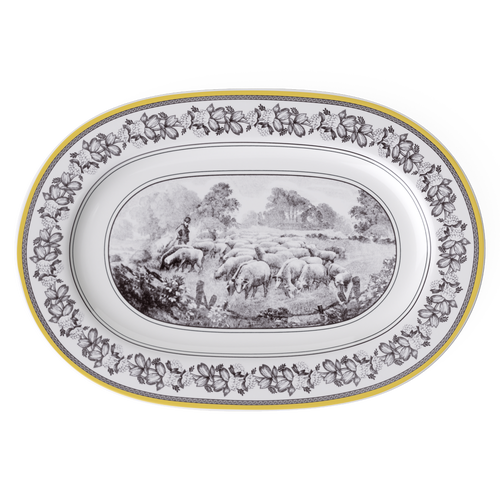 Villeroy & Boch Audun Oval Platter In White