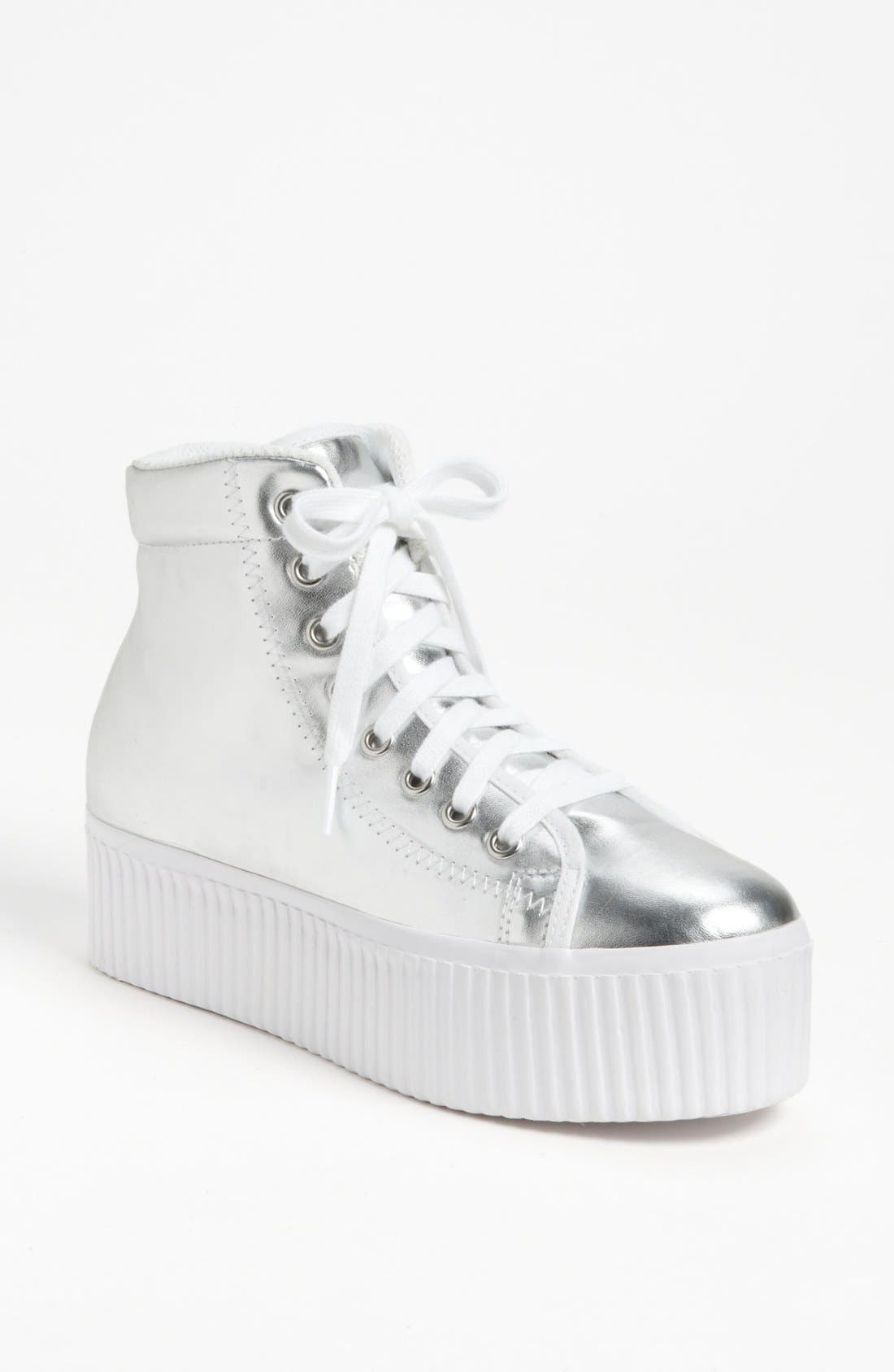 'Hiya' Sneaker, Main, color, SILVER