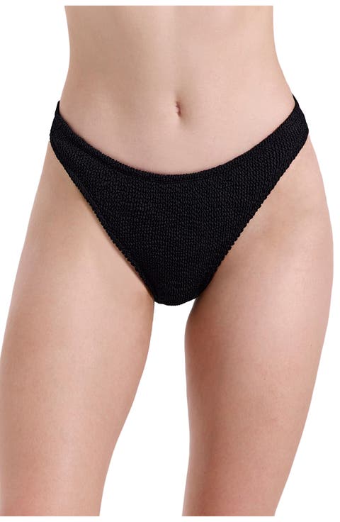 Tulum High Leg Low Rise Bikini Bottom