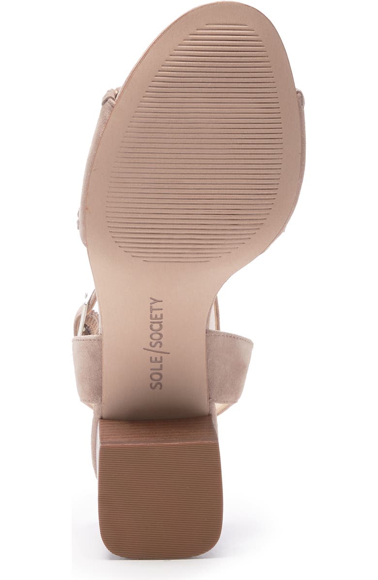 Sole Society Sylie Ankle Strap Sandal, Alternate, color,