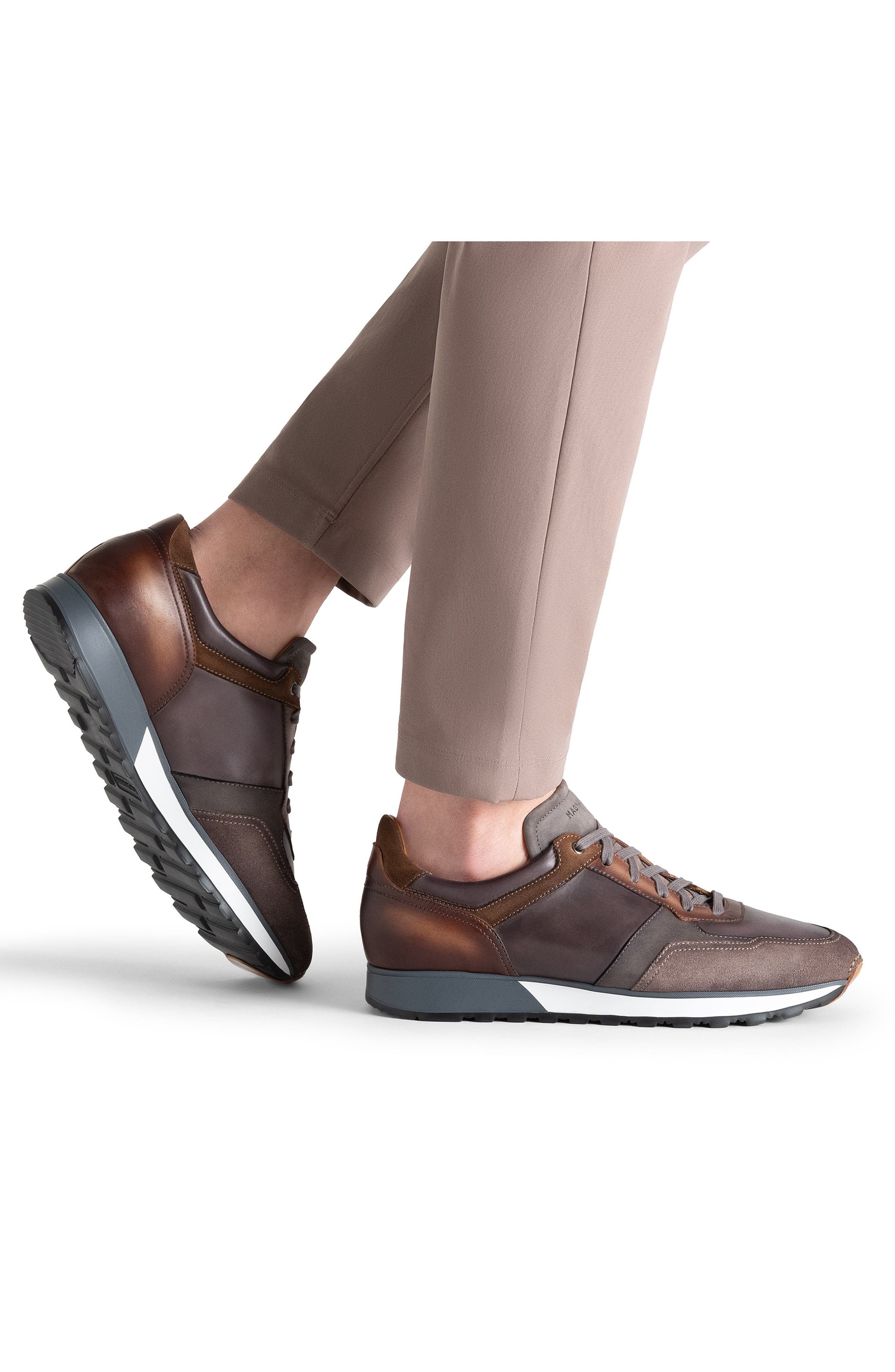 Magnanni Arco Sneaker, Alternate, color, 