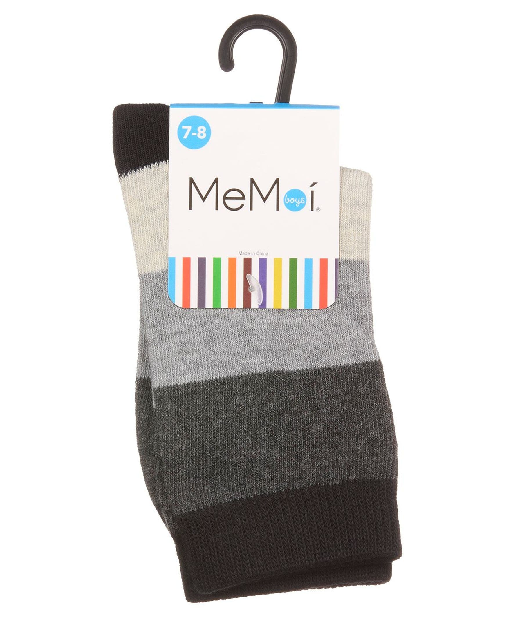 MeMoi Ombre Color Block Crew Sock | Nordstrom