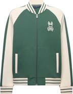 Psycho Bunny Stiles Knit Bomber Jacket