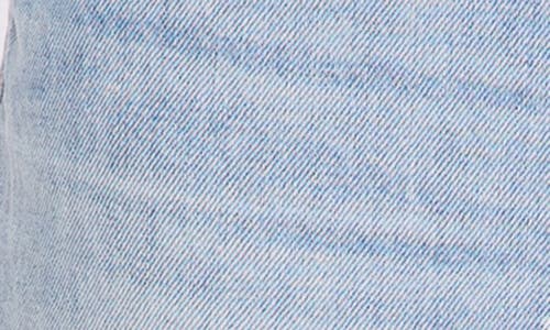Pistola Cassie Embellished High Waist Ripped Straight Leg Jeans In Blue