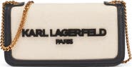 KARL LAGERFELD PARIS Kosette Canvas Shoulder