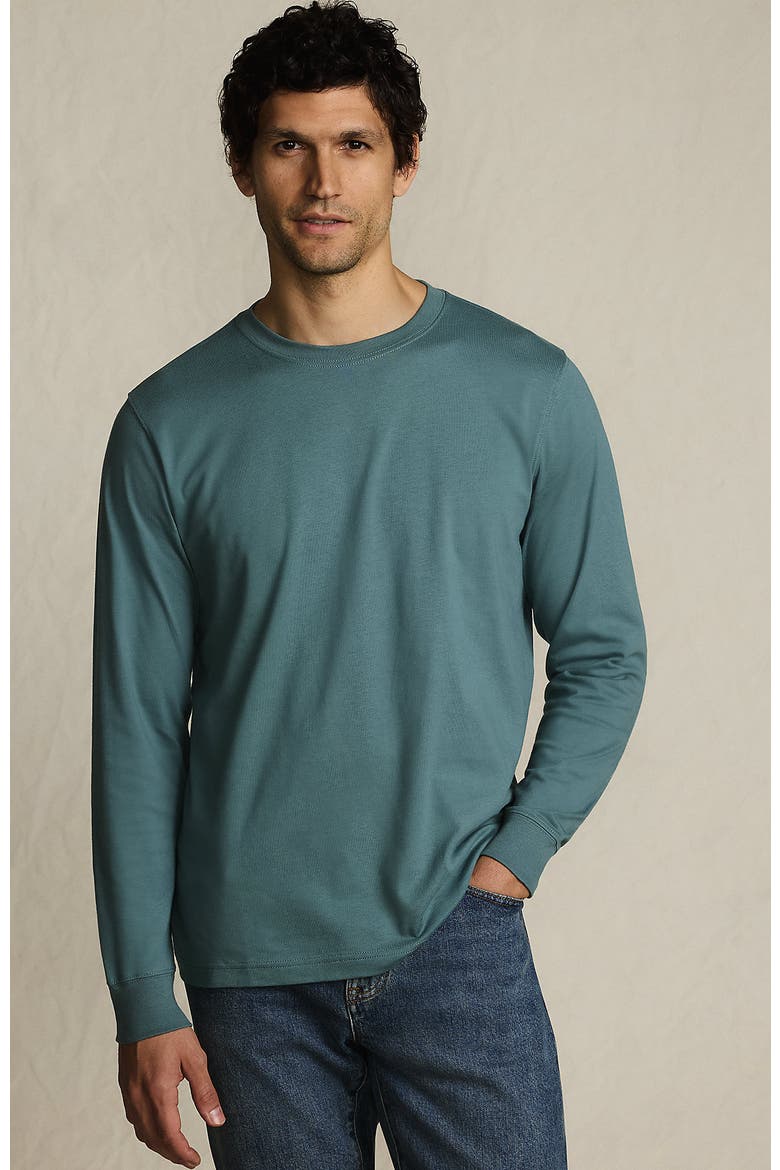 Super-T Long Sleeve T-Shirt, Main, color, Tourmaline